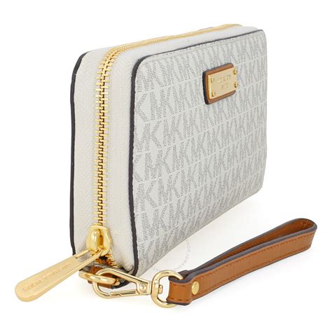 michael kors jet set wallet interior|michael kors wristlet jet set.